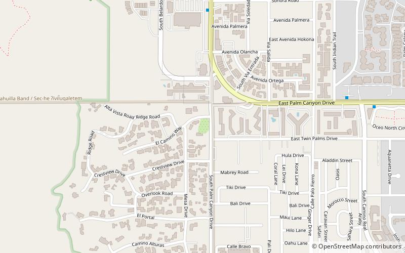 Moorten Botanical Garden location map