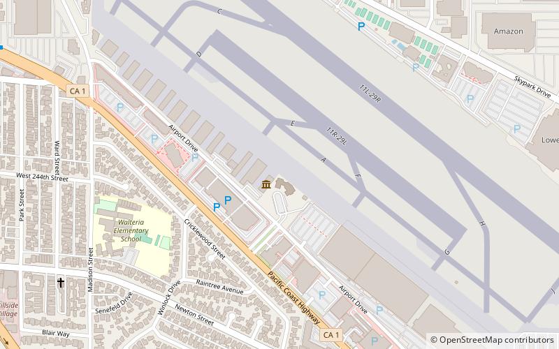 Western Museum of Flight location map