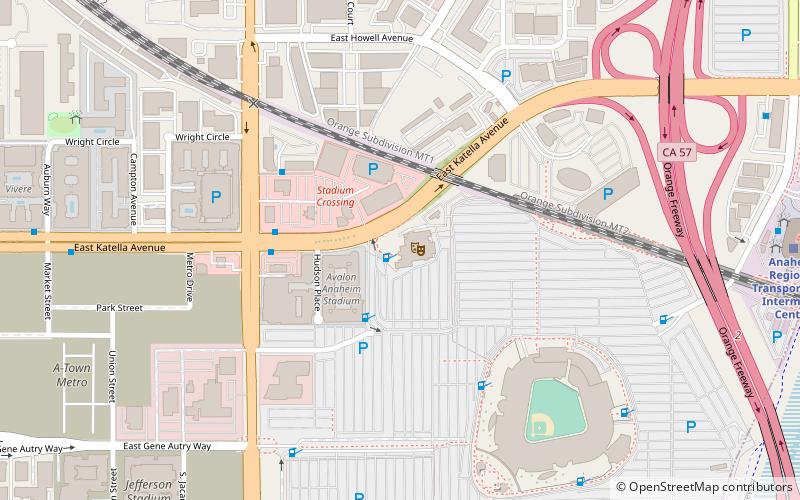 City National Grove of Anaheim location map