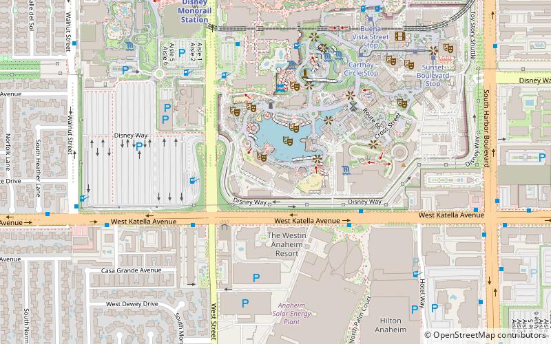 Toy Story Midway Mania location map