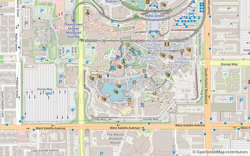 King Triton's Carousel of the Sea location map