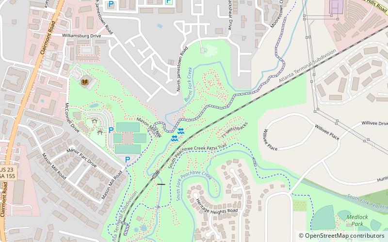 Decatur Waterworks location map