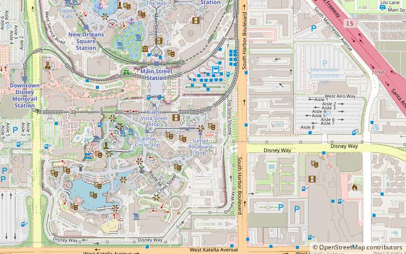 Hyperion Theater location map