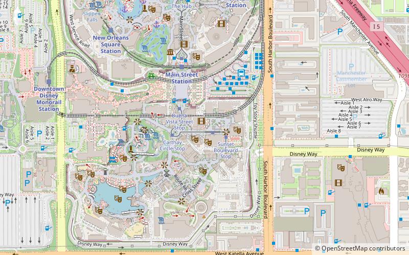 For the First Time in Forever: A Frozen Sing-Along Celebration location map