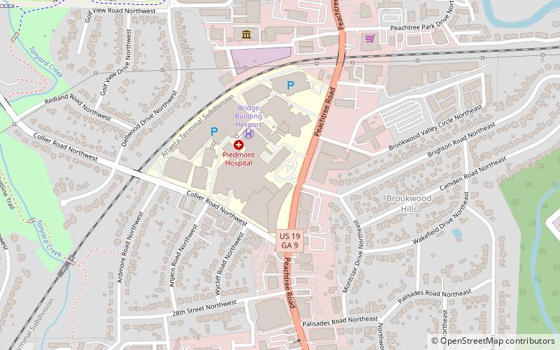 Apartments at 2 Collier Road location map