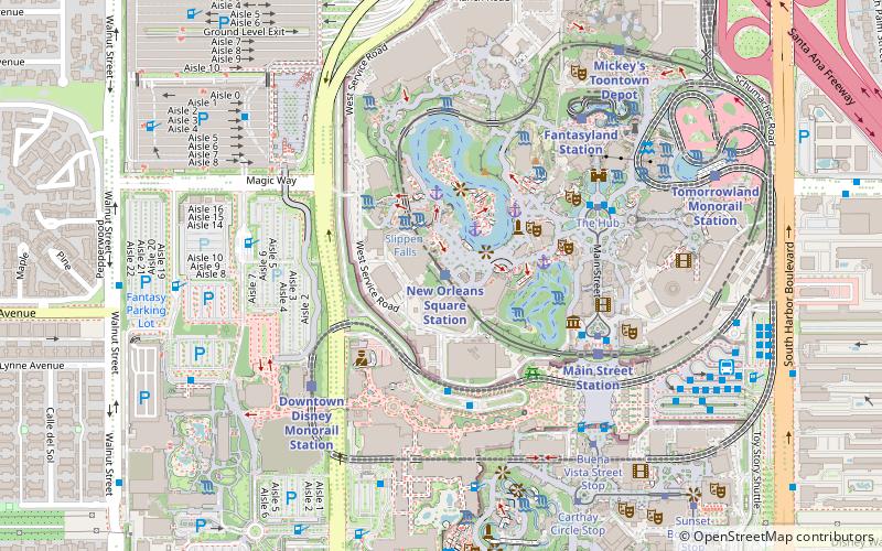 New Orleans Square location map