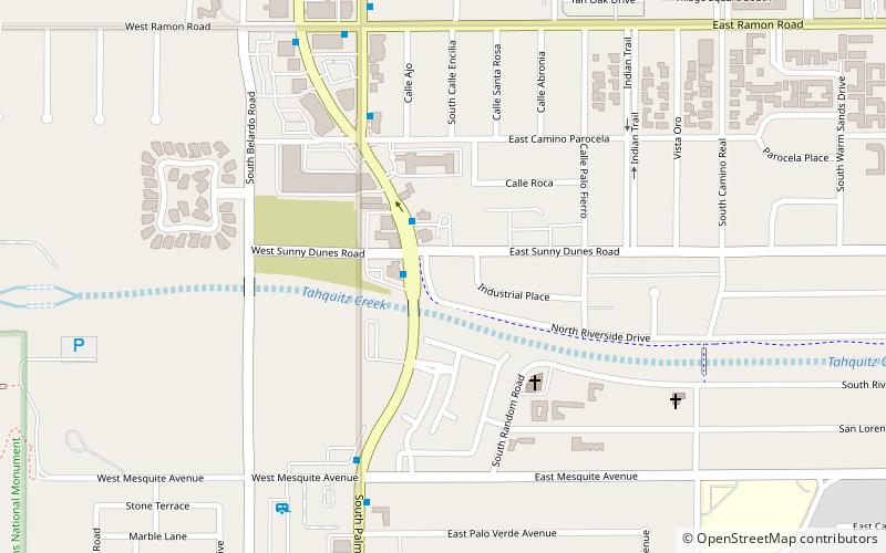 social cycle palm springs location map