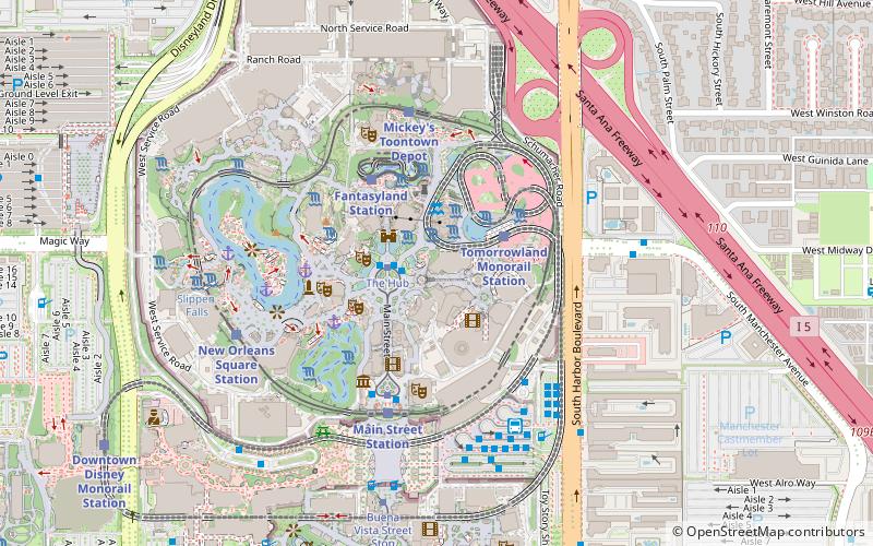 PeopleMover location map