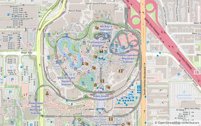 Goofy's Playhouse location map