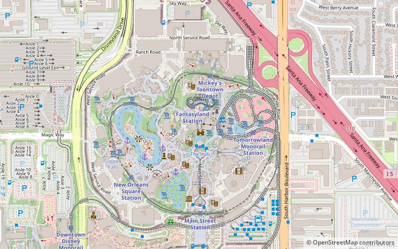 Snow White's Scary Adventures location map