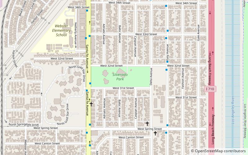 Silverado Park location map