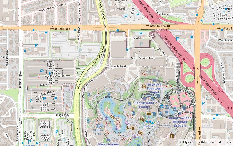 Star Wars: Millennium Falcon – Smugglers Run location map