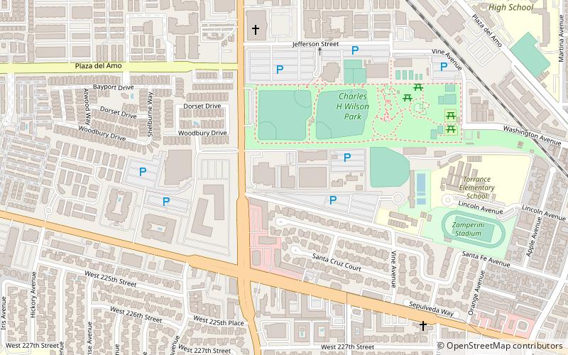 southern california regional occupational center torrance location map