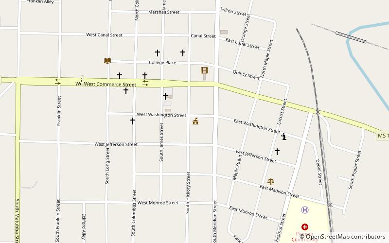 aberdeen city hall location map