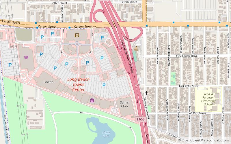 Performance Bicycle location map