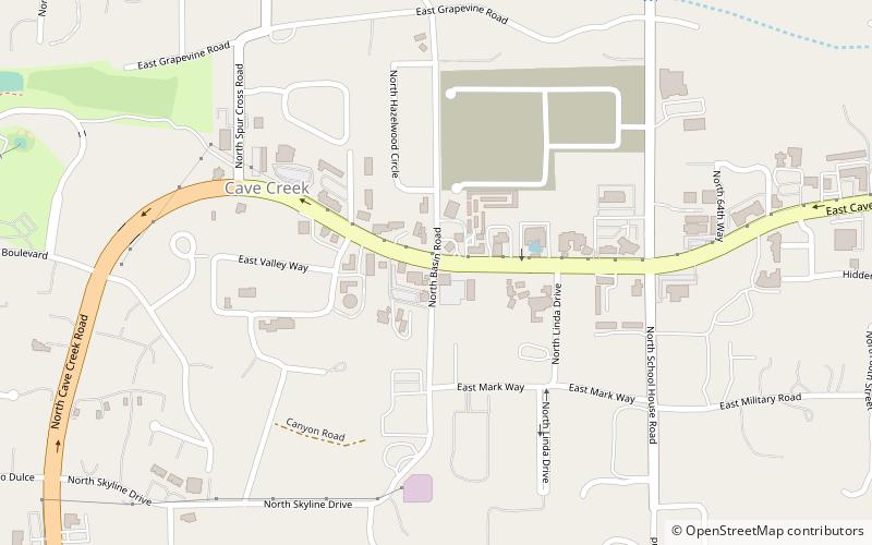 Cave Creek Service Station location map