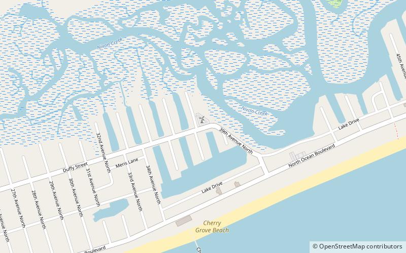 russell burgess coastal perserve north myrtle beach location map