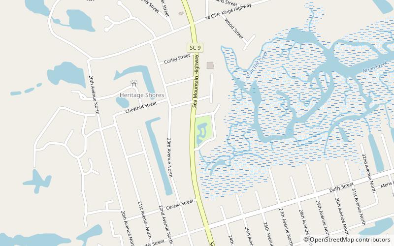 The Black Pearl Mini Golf location map