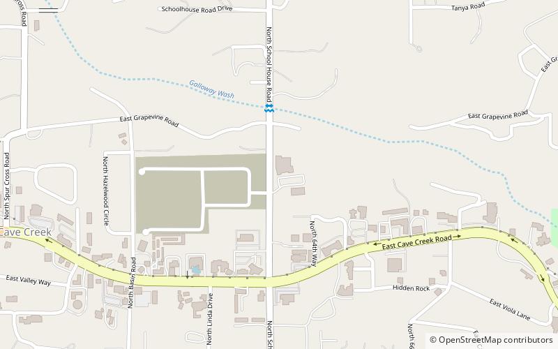 Desert Foothills Library location map