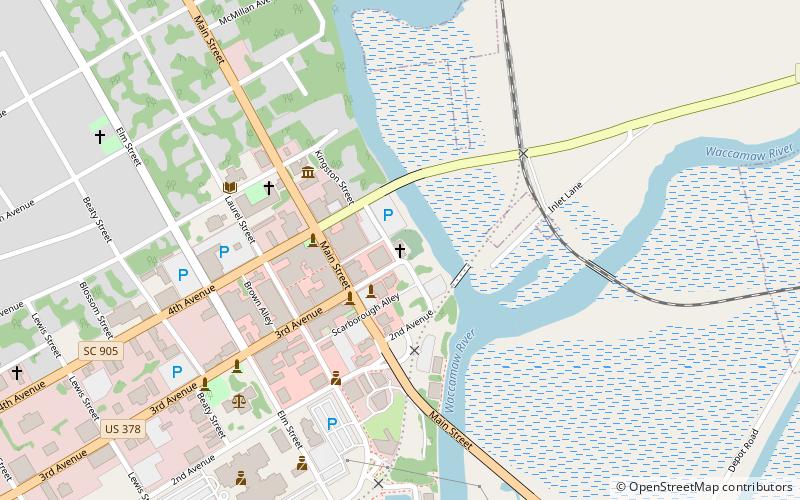 Kingston Presbyterian Church location map