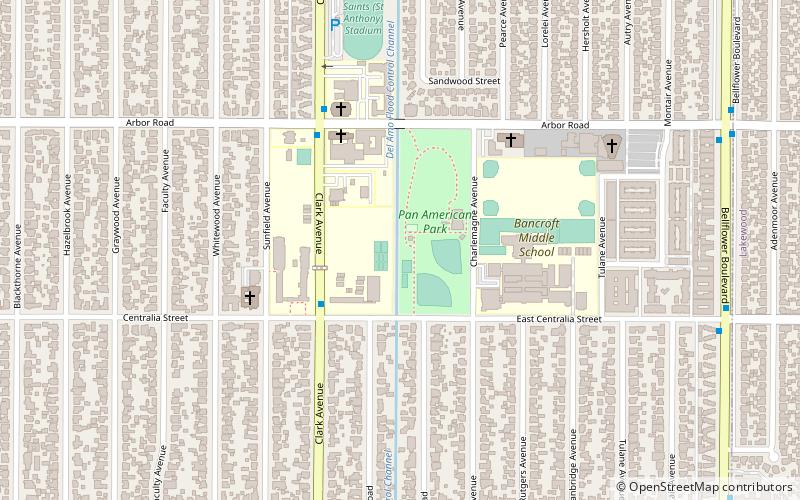 Lakewood Village location map