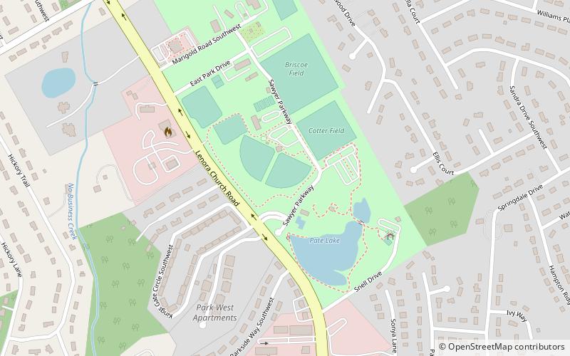 Snellville - T.W. Briscoe Park location map