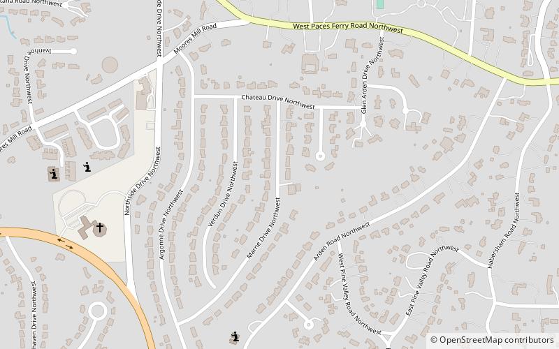 Argonne Forest location map