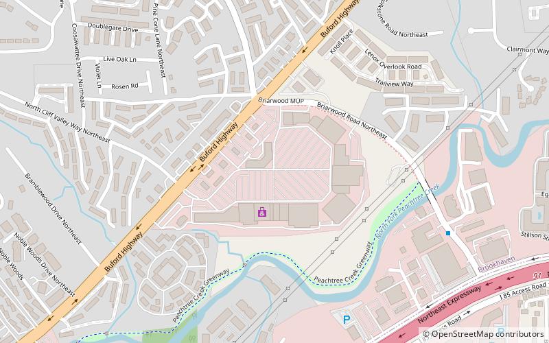 Northeast Plaza location map