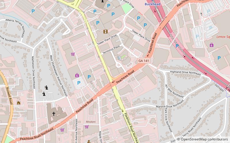 Terminus location map