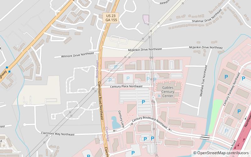 Georgia Public Library Service location map