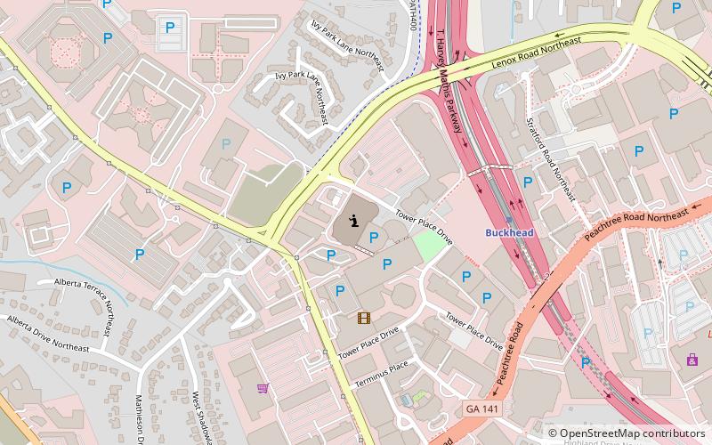 Buckhead Church location map