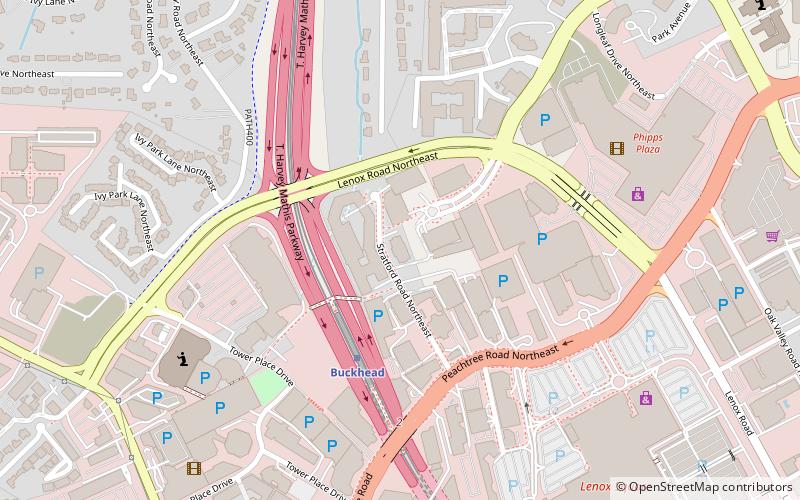 the paramount at buckhead atlanta location map