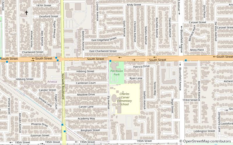 Pat Nixon Park location map