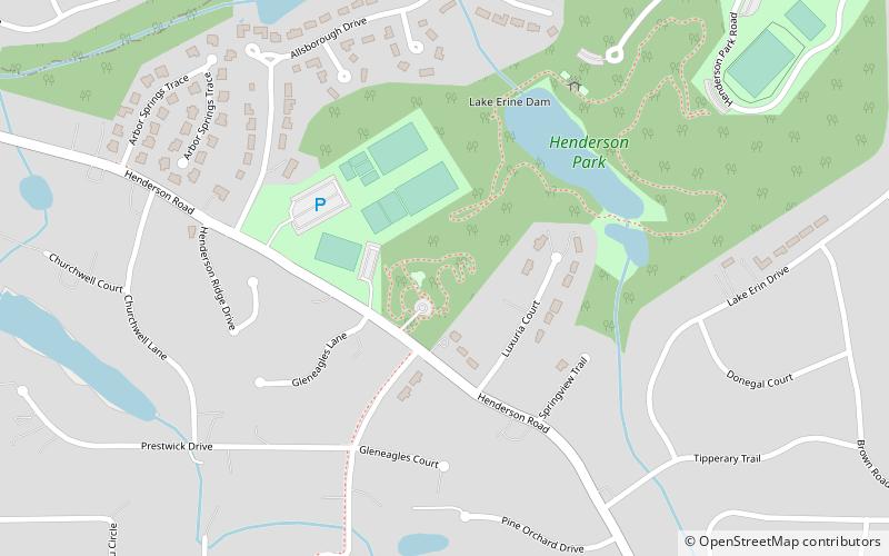 Friends of Henderson Park location map
