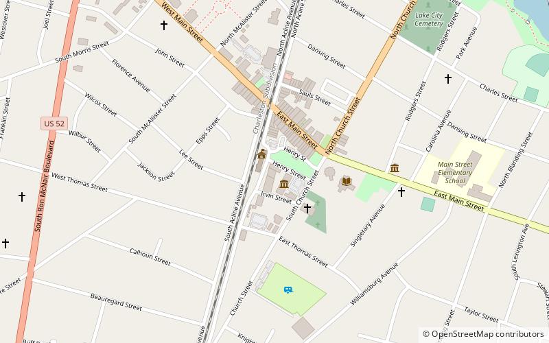 Jones-Carter Gallery location map