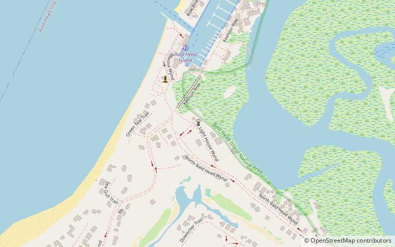 Bald Head Island Historic Tours location map
