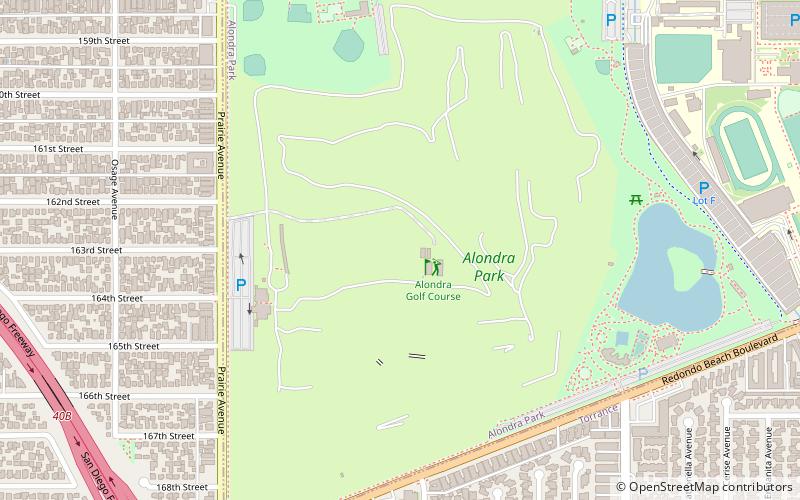 Alondra Golf Course location map