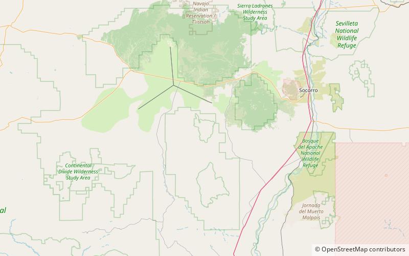 Withington Wilderness location map