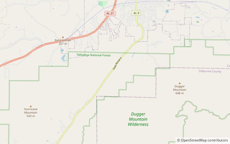 tallahatchee covered bridge park stanowy cheaha location map