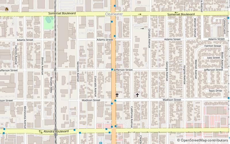 paramount location map