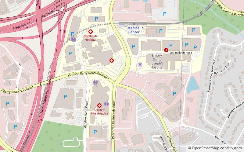 Pill Hill location map