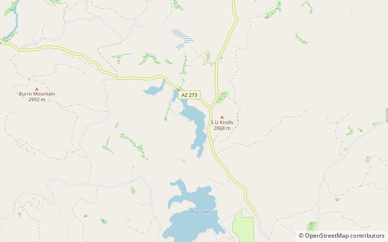 Crescent Lake location map