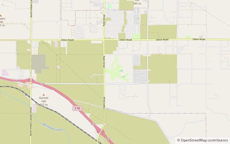 Desert Dunes Golf Course location map