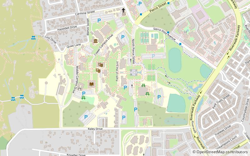 La Sierra University location map