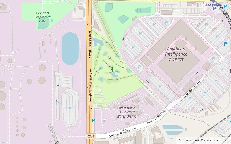 The Lakes Golf Course location map