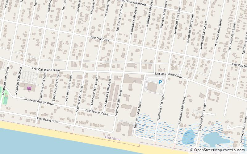 Oak Island location map