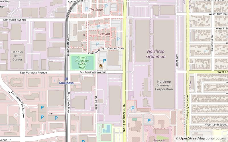 UCLA Health Training Center location map