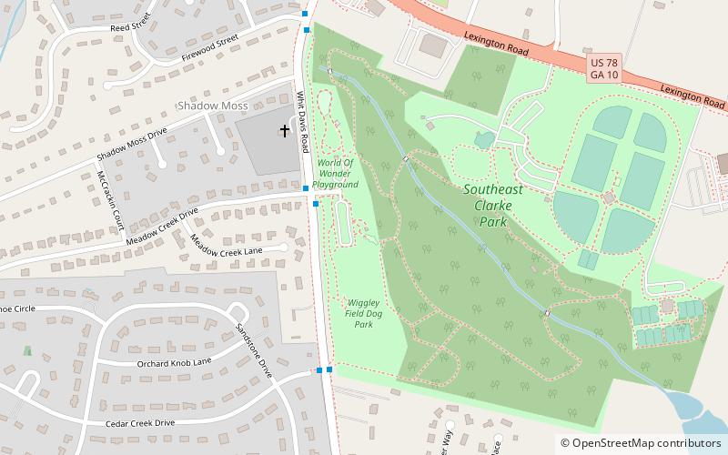 World of Wonder Park at Southeast Clarke Park location map