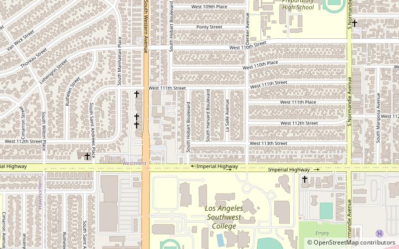 Rosecrans Hills location map