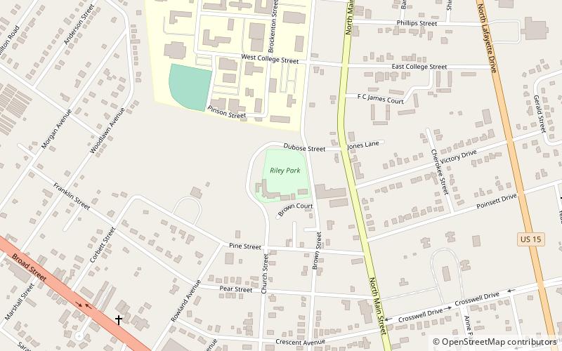 Riley Park location map